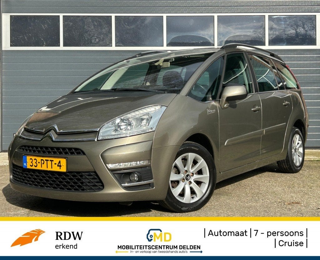Citroen C4 GRAND PICASSO 1.6 THP LIGNEBNS EGS / Automaat / 7, Automaat, Euro 5, Gebruikt, 4 cilinders