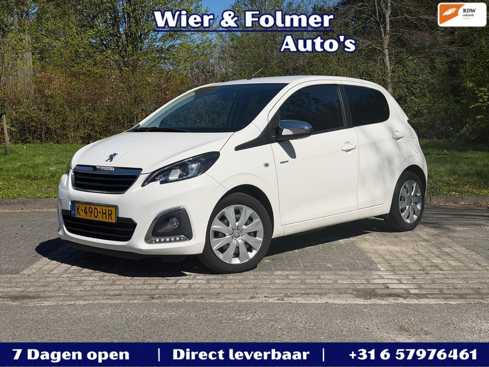 Peugeot 108 1.0 e-VTi 5DRS | Scherm | Rijklaar! | Eerste Eig, Voorwielaandrijving, Gebruikt, Euro 6, 4 stoelen