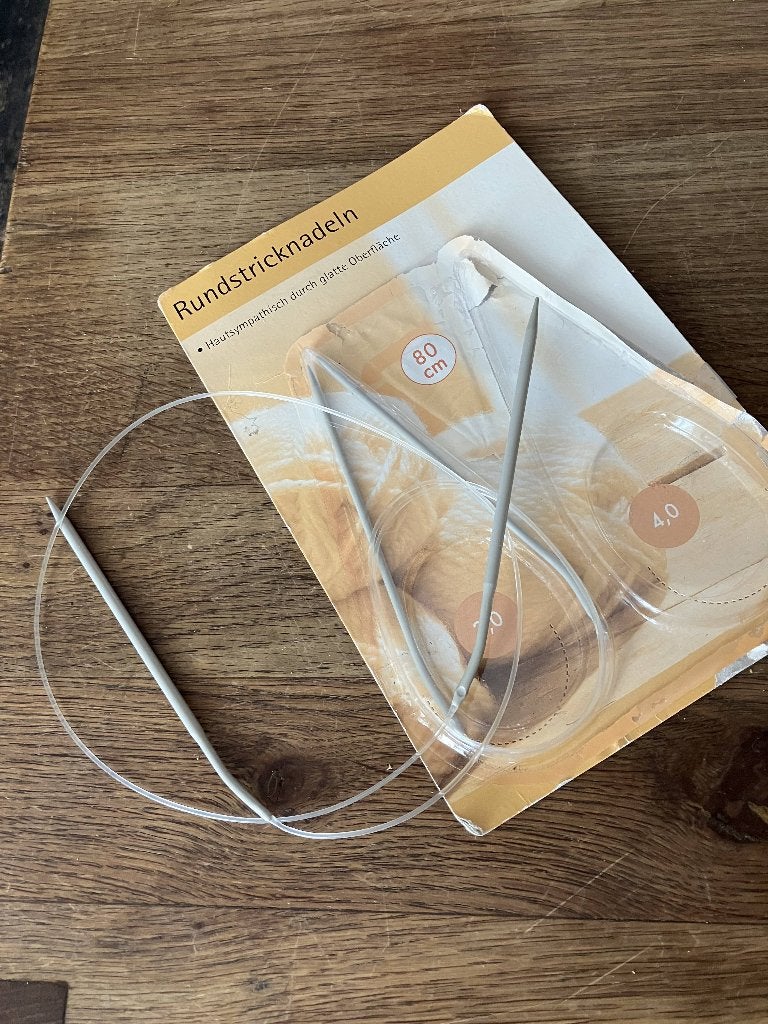 rondbreinaalden, Hobby en Vrije tijd, Breien en Haken, Ophalen of Verzenden, Zo goed als nieuw, Breien, Naald