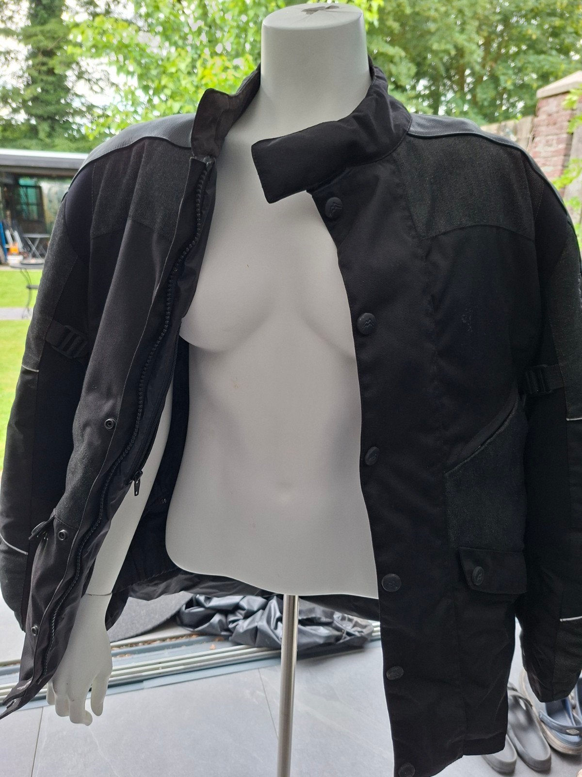 Dames motorjas in maat M, Ophalen of Verzenden, Tweedehands, Dames, Jas | textiel