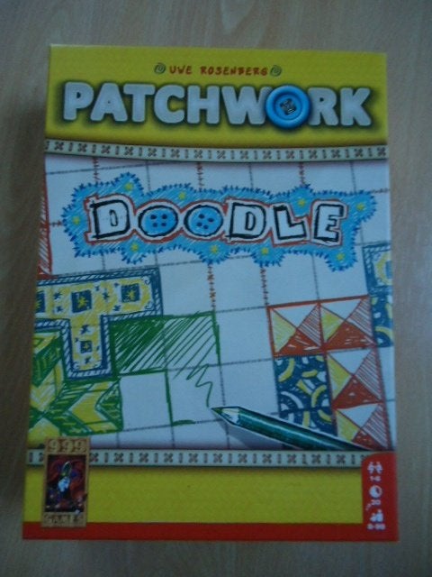 Patchwork doodle, 999 games, Een of twee spelers, Ophalen of Verzenden, Zo goed als nieuw, 999 Games