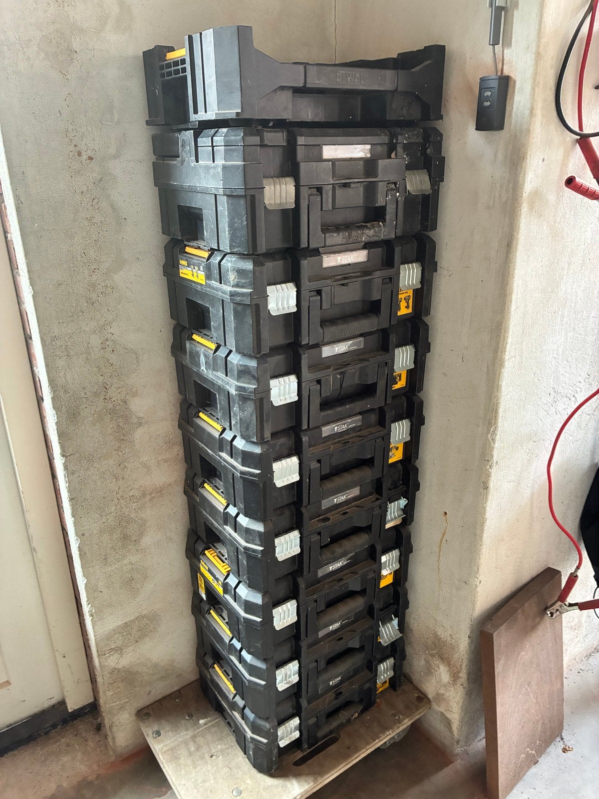 Diverse DeWalt TSTAK koffers en opbergboxen te koop, Doe-het-zelf en Verbouw, Gereedschapskisten, Gebruikt, Ophalen of Verzenden