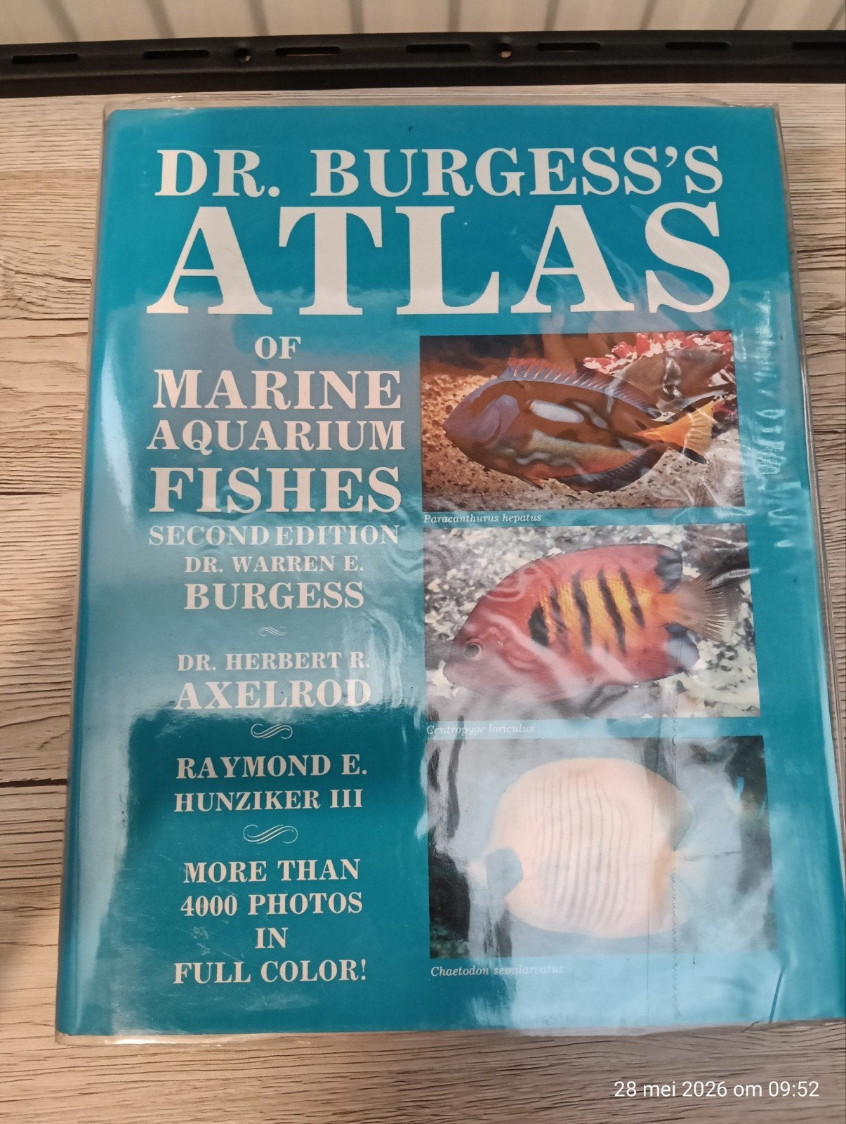 Dr. burgess's Atlas of marine aqaurium fishes 2e editie, Ophalen of Verzenden, Zo goed als nieuw, Warren Burgess, Vissen
