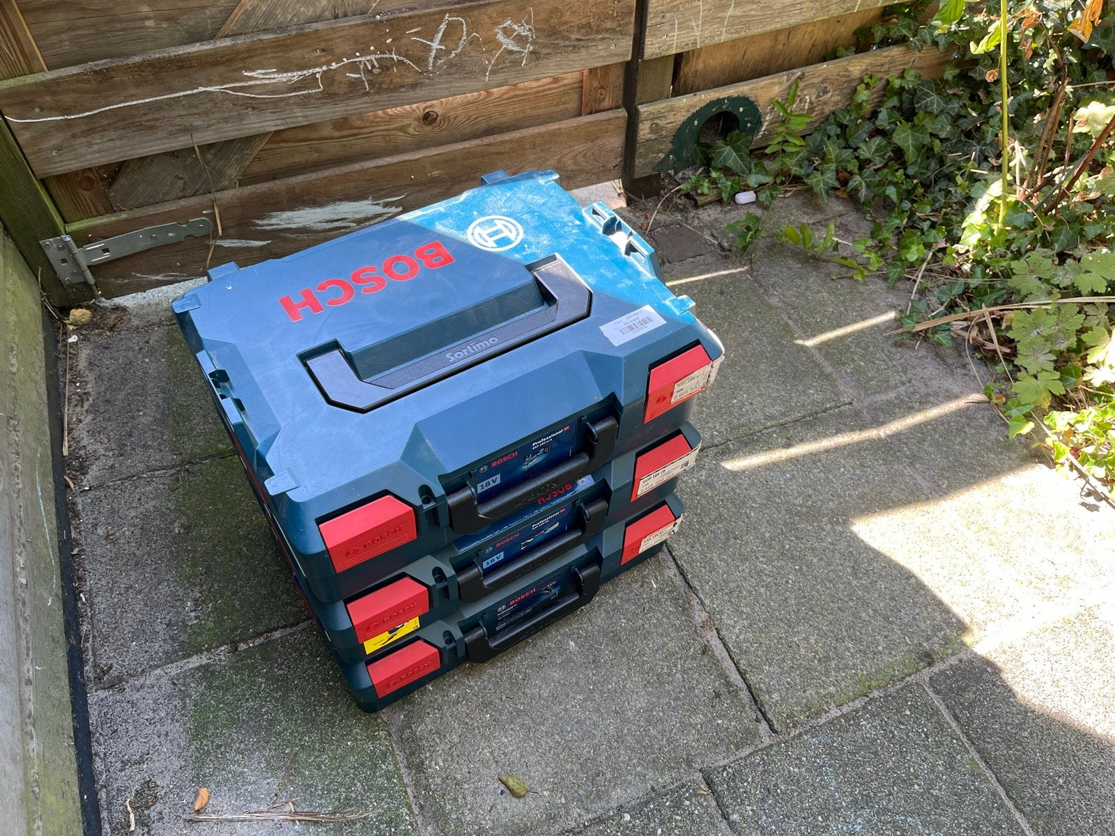Bosch Sortimo 136 L-BOXXen - 3 beschikbaar, Doe-het-zelf en Verbouw, Ophalen of Verzenden, Gebruikt