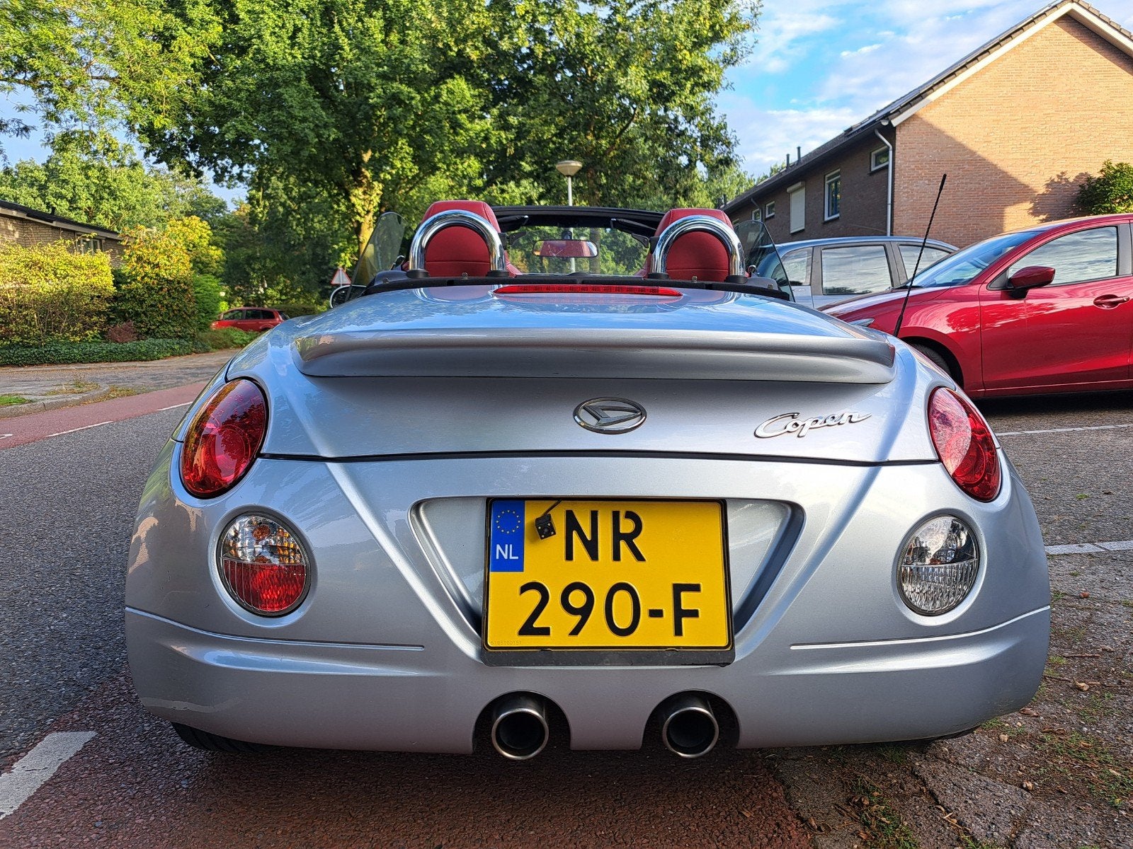 zeldzame retro cabrio daihatsu copen,1.3 4 cilinder, Cabriolet, Mercedes-Benz, Bedrijf, Handgeschakeld