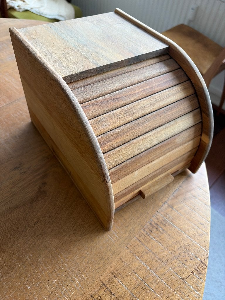 Zara Home Wood Breadbox, Huis en Inrichting, Ophalen, Gebruikt, Overige merken, Overige typen