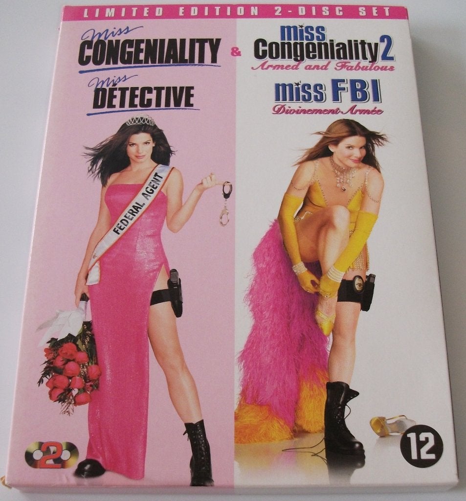 Dvd *** MISS CONGENIALITY *** Limited Edition 2-Disc Boxset, Vanaf 12 jaar, Ophalen of Verzenden, Zo goed als nieuw, Overige genres