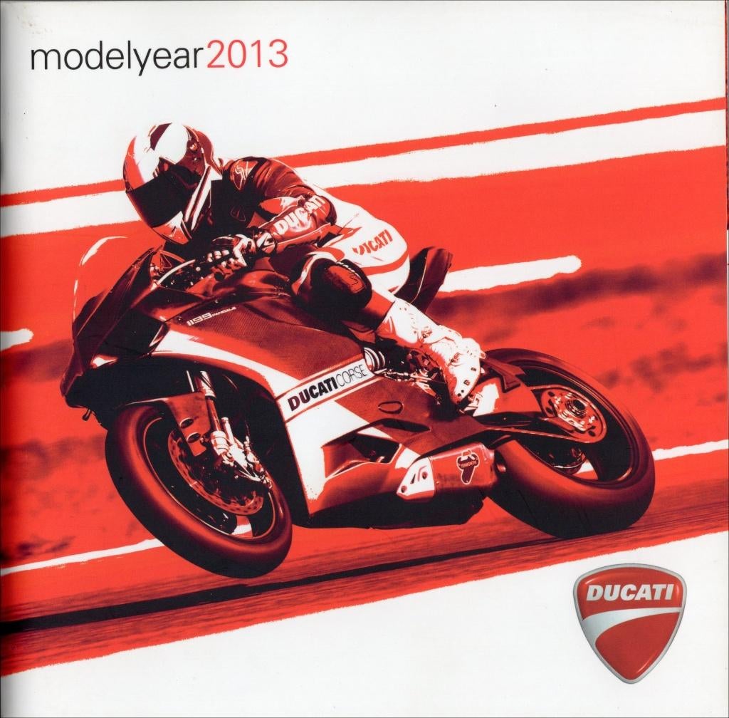Ducati modellen jaarboek 2013, Verzenden, Ducati