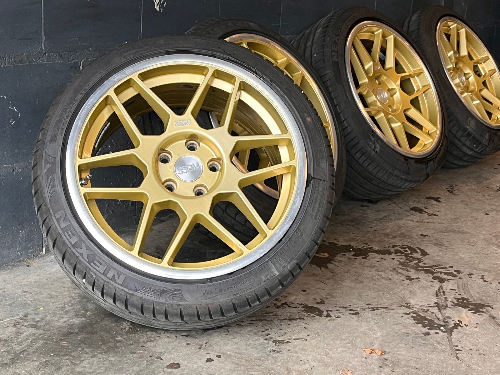 Gave 18" 3SDM 0.09 Zomerset 5x112 Nexen Golf Mercedes, Gebruikt, Banden en Velgen, Onbekend, Ophalen of Verzenden