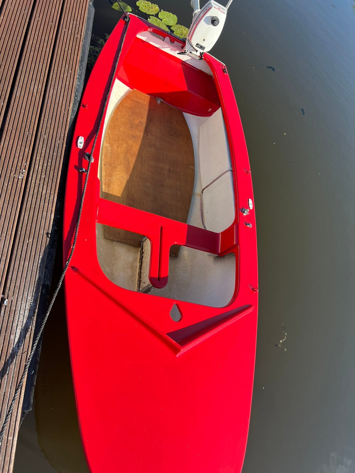 Leuke motorboot /zeilbootje voor de kinderen, Ophalen of Verzenden, Gebruikt, Overige typen