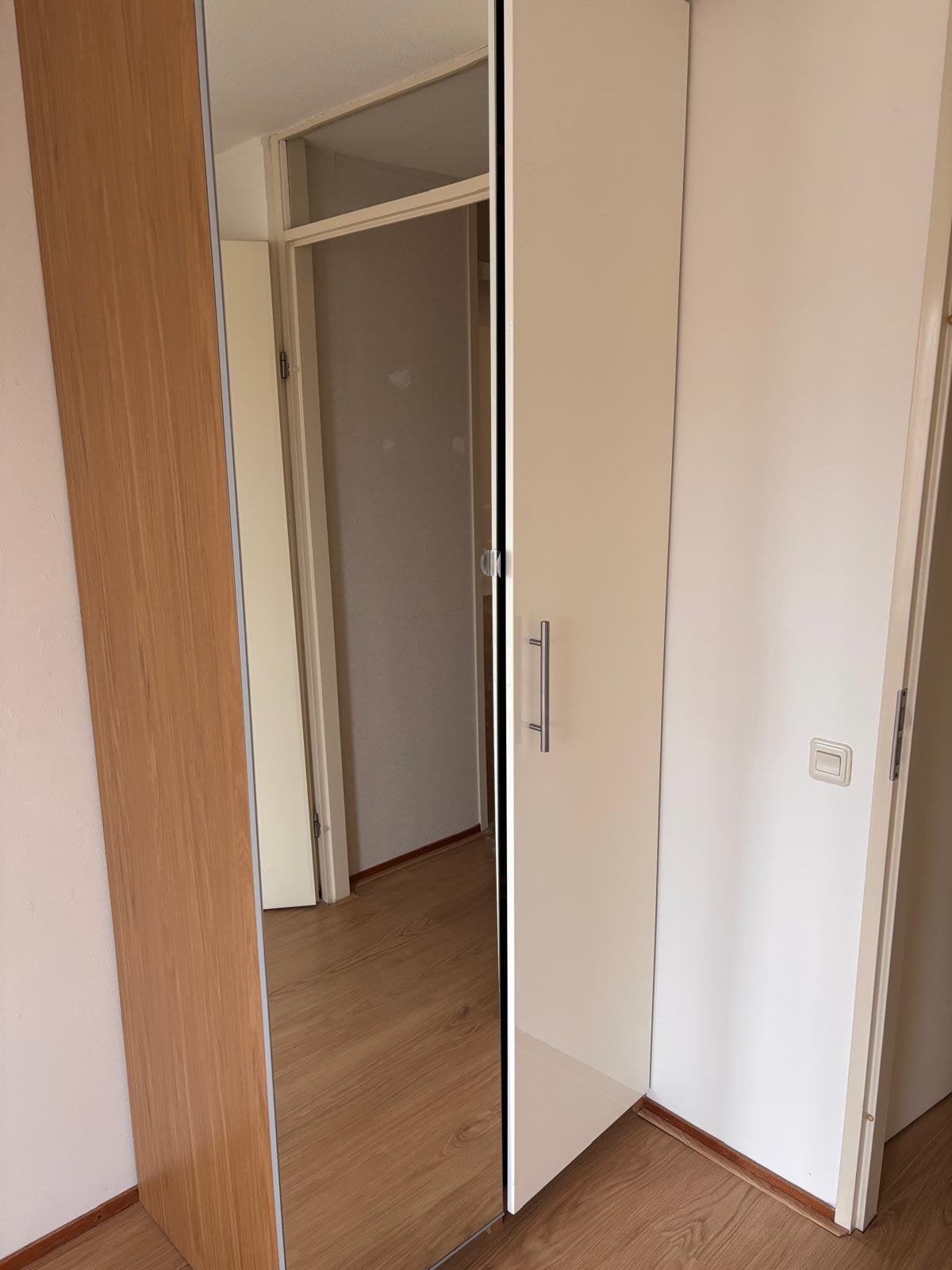 Pax kasten 2x50x60x236, Ophalen, Gebruikt, 200 cm of meer, Met plank(en)