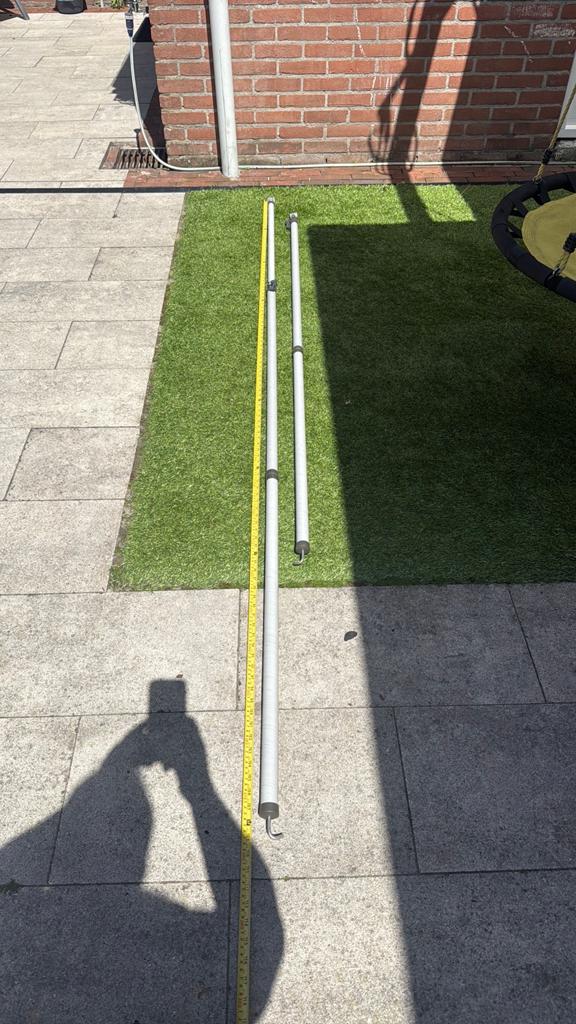 2x isabella fibermax dakdragers. 270, Ophalen, Zo goed als nieuw