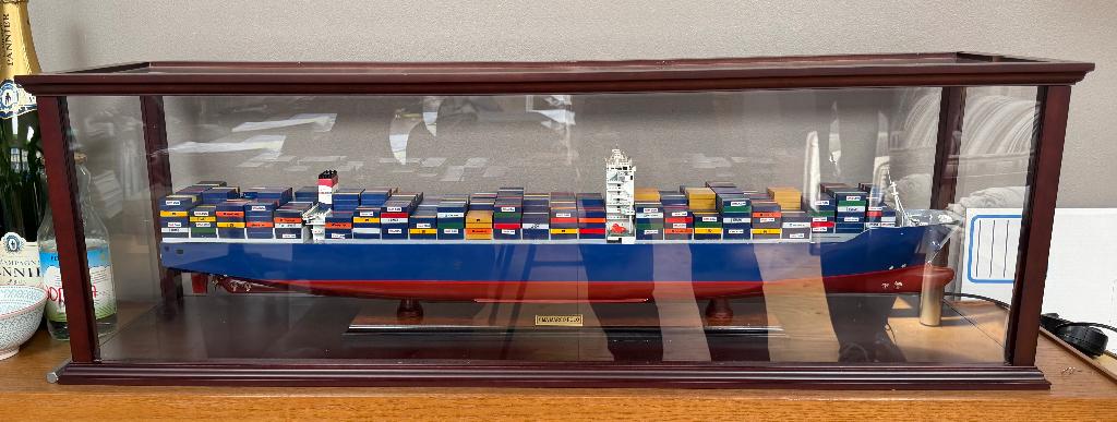 Modelbouw container schip, Ophalen, Gebruikt