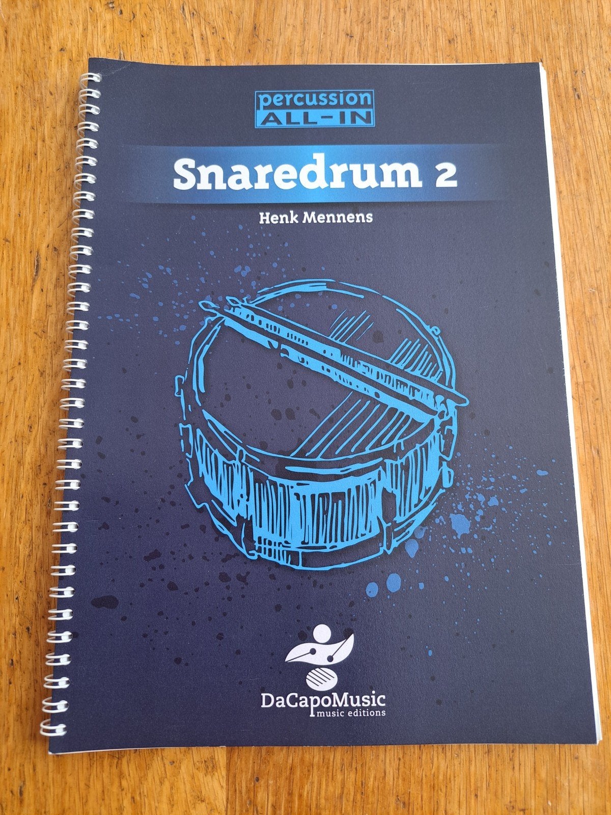 Percussion ALL-IN Snaredrum 2 - Henk Mennens, Overige genres, Drums of Percussie, Les of Cursus, Nieuw