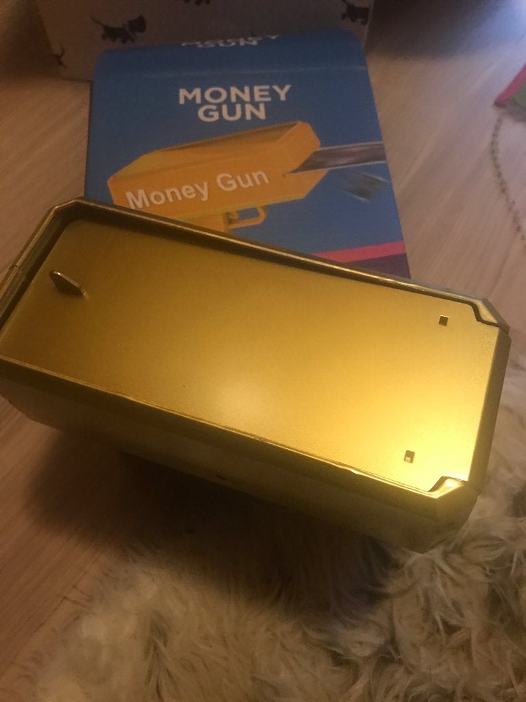 Money Gun goud, Ophalen of Verzenden, Nieuw