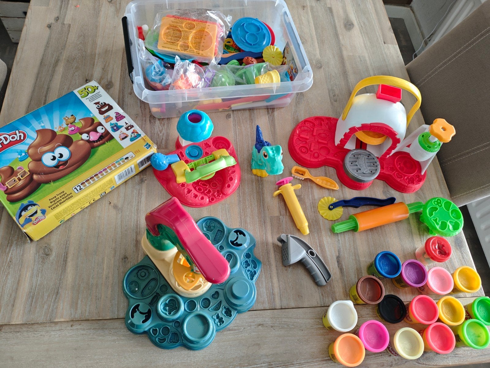Grote Play-Doh collectie, Ophalen of Verzenden, Gebruikt, Knutselen