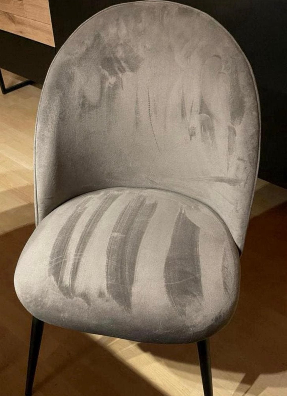 Stoelen, Huis en Inrichting, Ophalen, Zo goed als nieuw, Grijs, Vijf, Zes of meer stoelen