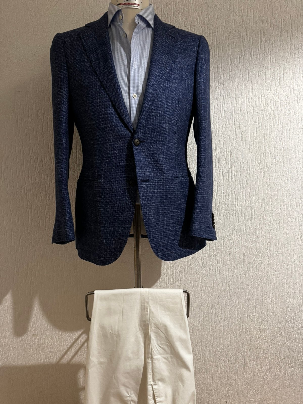 Suitsupply Jasje, Kleding | Heren, Kostuums en Colberts, Verzenden, Zo goed als nieuw, Maat 48/50 (M), Blauw
