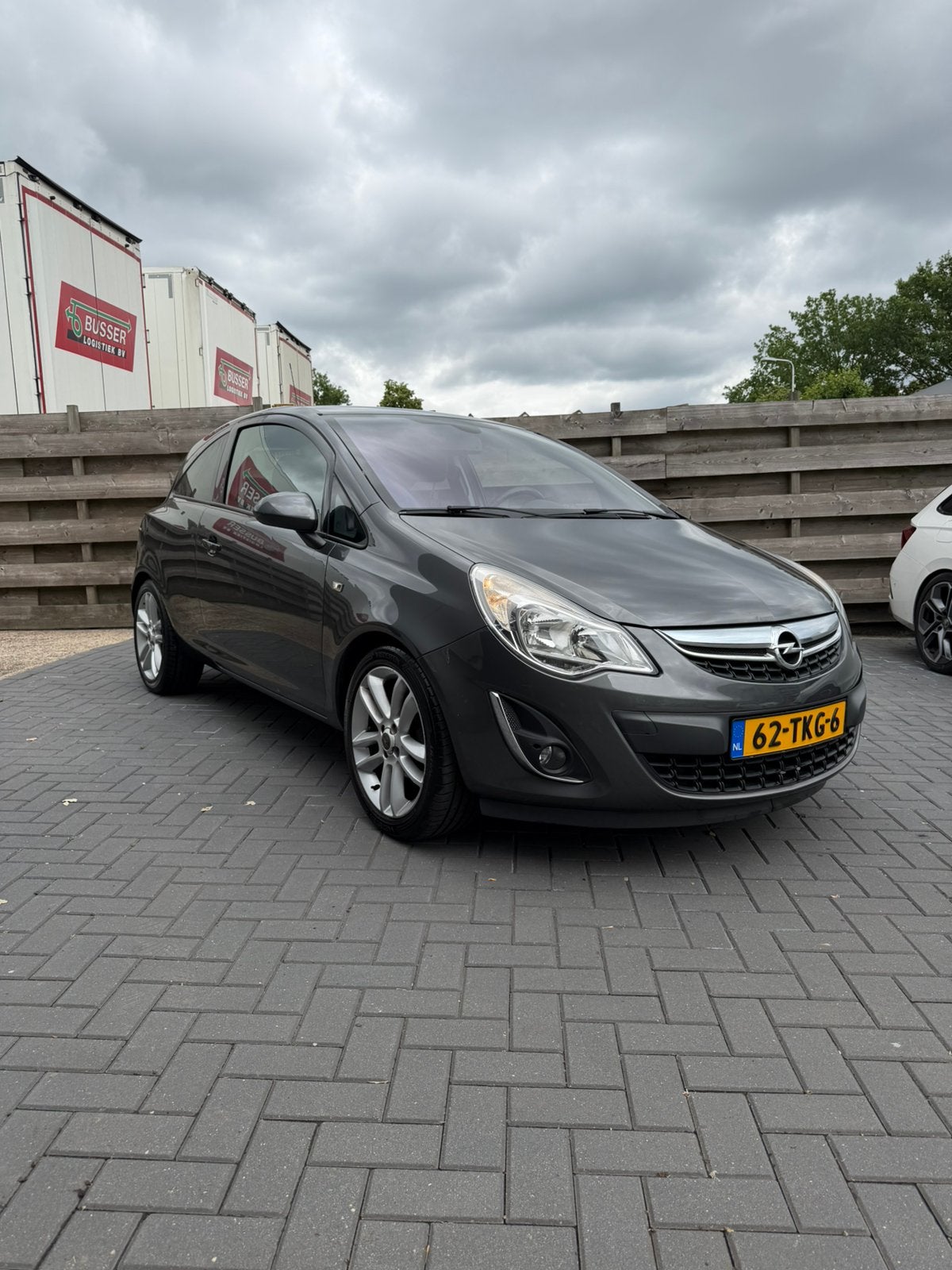 Opel Corsa 1.3 Cdti 70KW 3D 2012 Grijs, Voorwielaandrijving, Euro 5, Origineel Nederlands, Bedrijf
