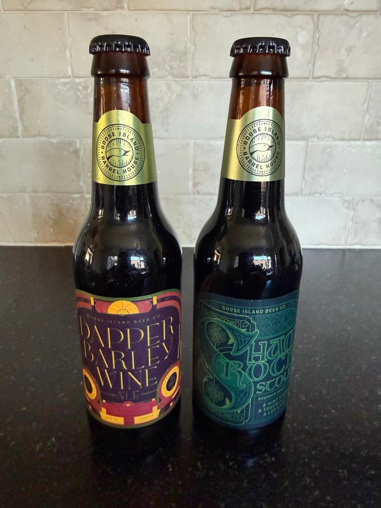 2x Goose Island Barrel House bieren, Verzamelen, Biermerken, Nieuw, Flesje(s), Overige merken, Ophalen of Verzenden