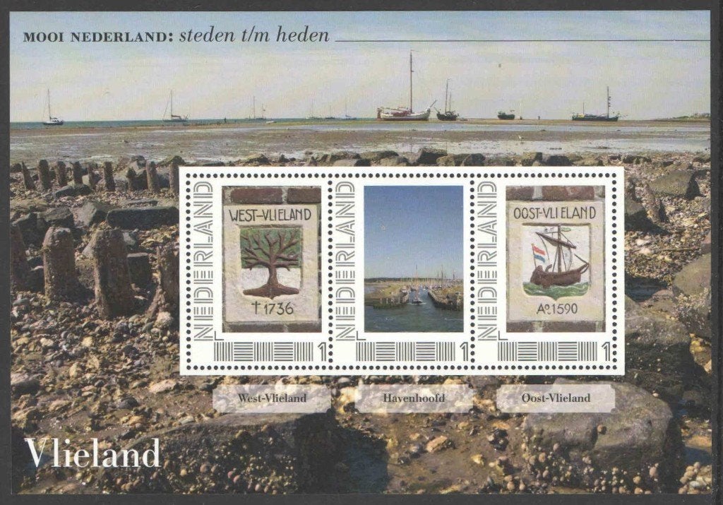 Mooi Nederland Steden t/m Heden: Vlieland 2, Ophalen of Verzenden, Na 1940, Postfris