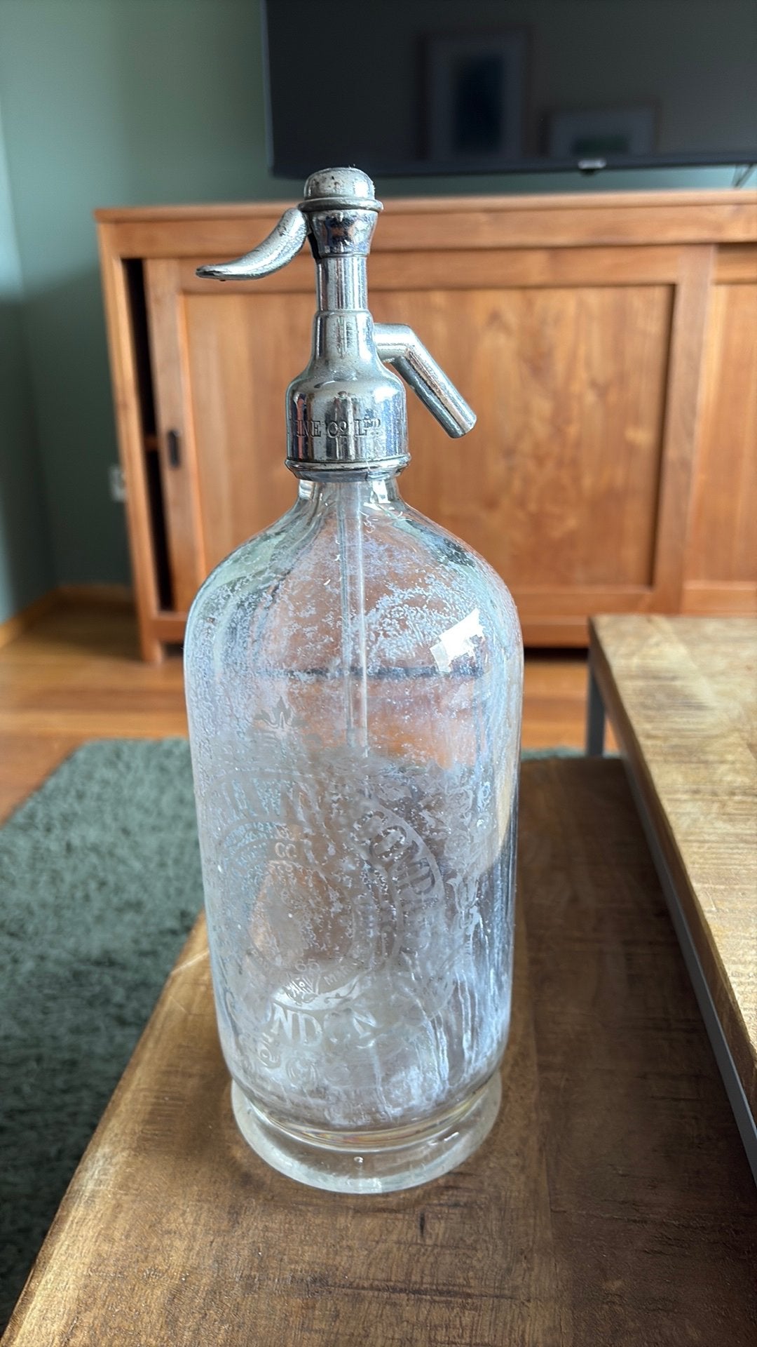 Oude fles, Ophalen