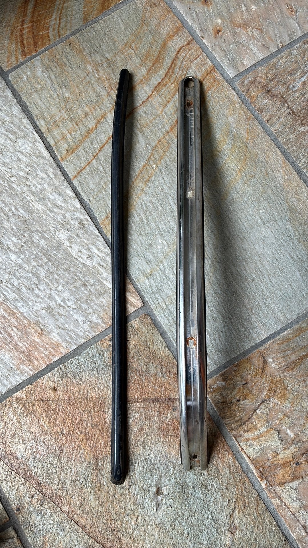 Porsche 911 F bumper lijst strip smal sier, Auto-onderdelen, Ophalen of Verzenden, Gebruikt, Porsche, Bumper