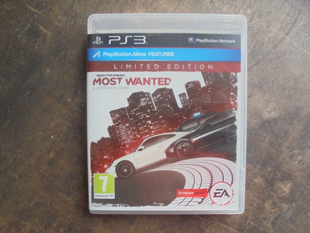Need For Speed Most Wanted voor PS3 (zie foto's), Gebruikt, 1 speler, Racen en Vliegen, Ophalen of Verzenden