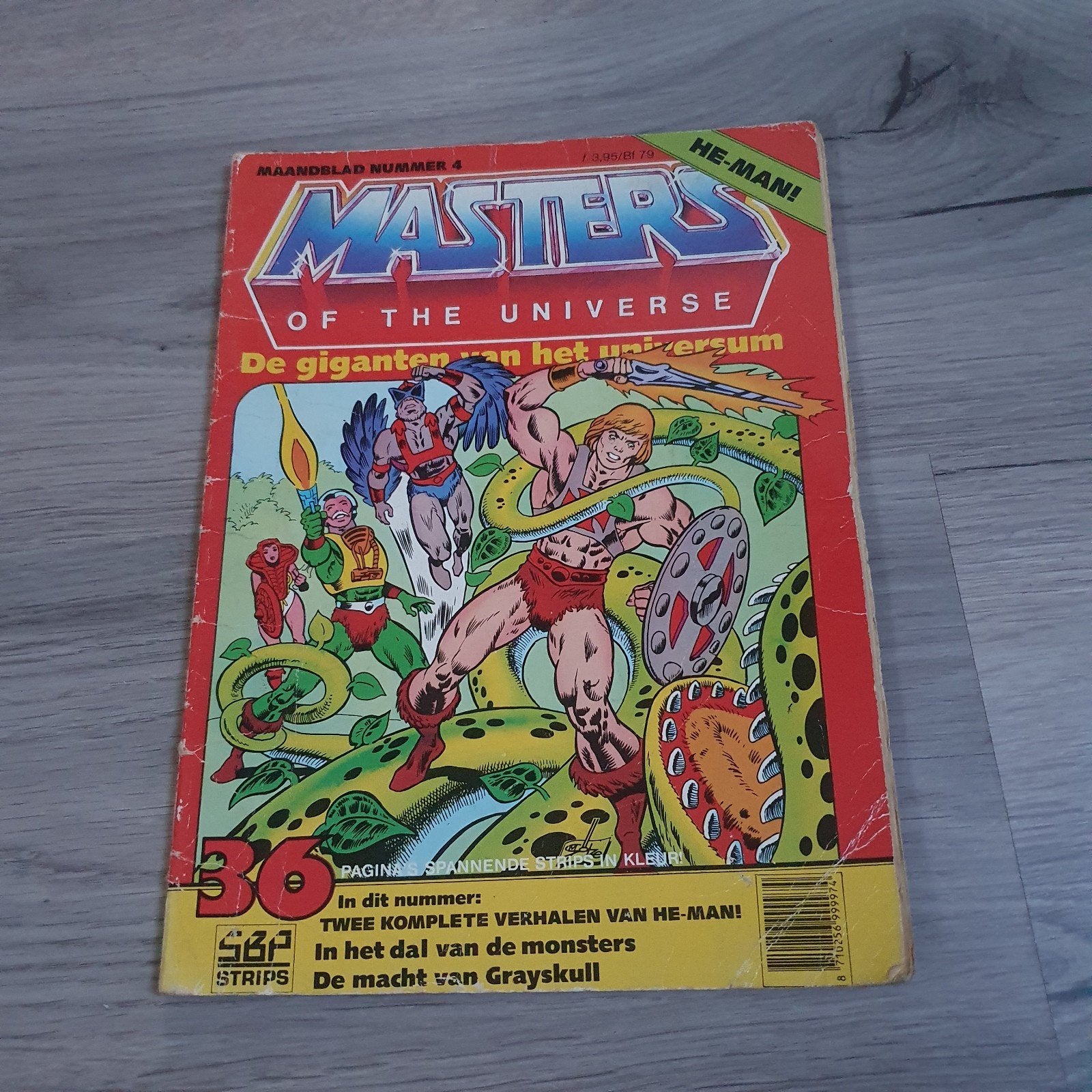 He-Man Masters of the Universe Maandblad Nummer 4, Boeken, Ophalen of Verzenden