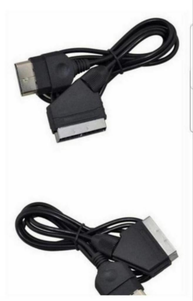 1,8 m audio video av scart kabel voor Xbox €15,00, Ophalen of Verzenden, Nieuw, Voeding of Kabel