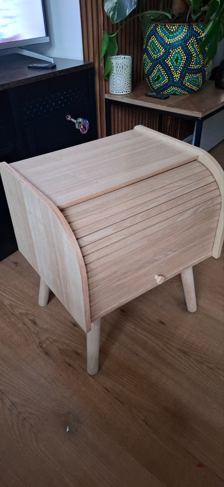 Mooi kastje met rolluik nieuw voor nachtkastje of ergens and, Ophalen, Nieuw, Minder dan 45 cm