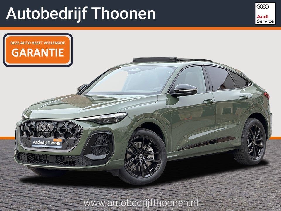 Audi Q5 Sportback 2.0 TFSI e-hybrid quattro S edition | Trek, Automaat, Stof, Gebruikt, 4 cilinders