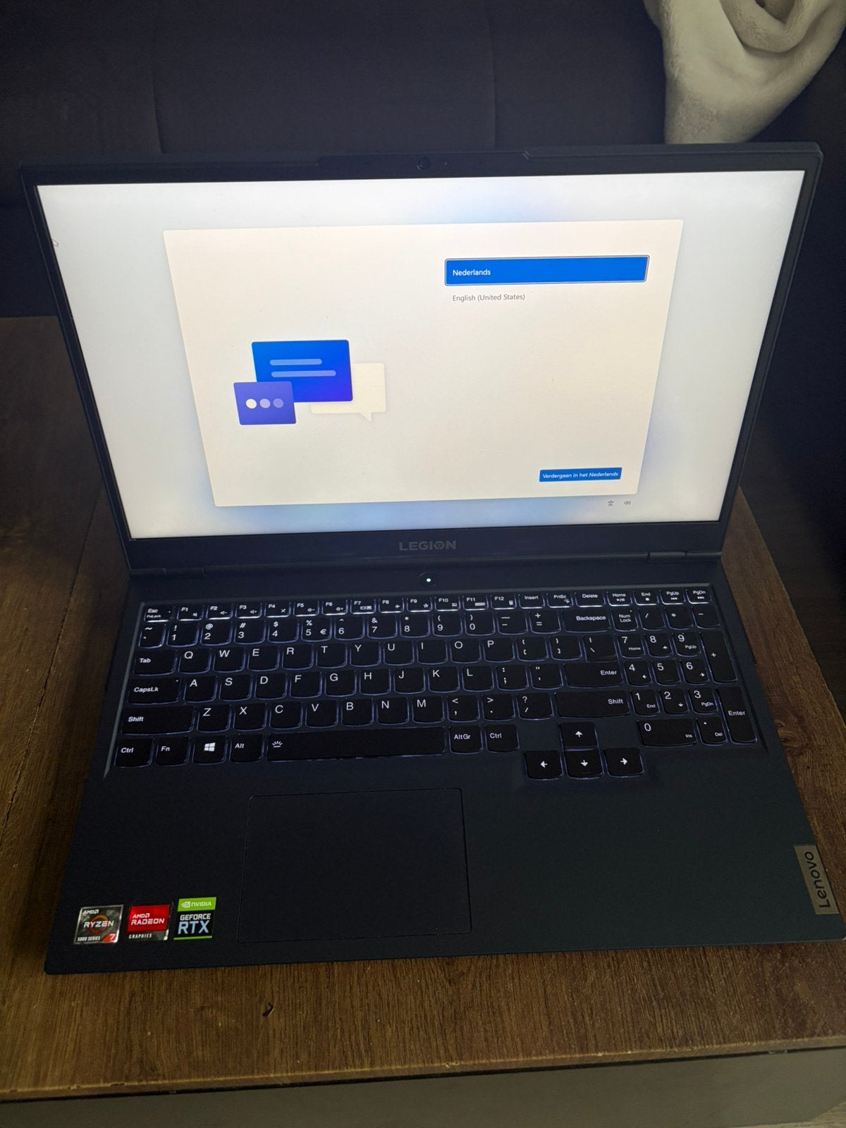 Lenovo Legion 5 | Ryzen 7 | RTX 3060 | 16GB | 512GB, Met videokaart, 2 tot 3 Ghz, Ophalen of Verzenden, Zo goed als nieuw