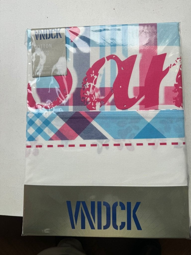 vandyck dekbedovertrek 100 % katoen, Huis en Inrichting, Ophalen of Verzenden, Nieuw, Tweepersoons, Dekbedovertrek
