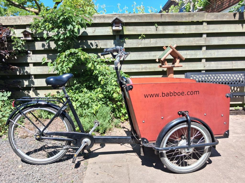 Babboe Big Bakfiets 2020 met accessoires, Fietsen en Brommers, Ophalen