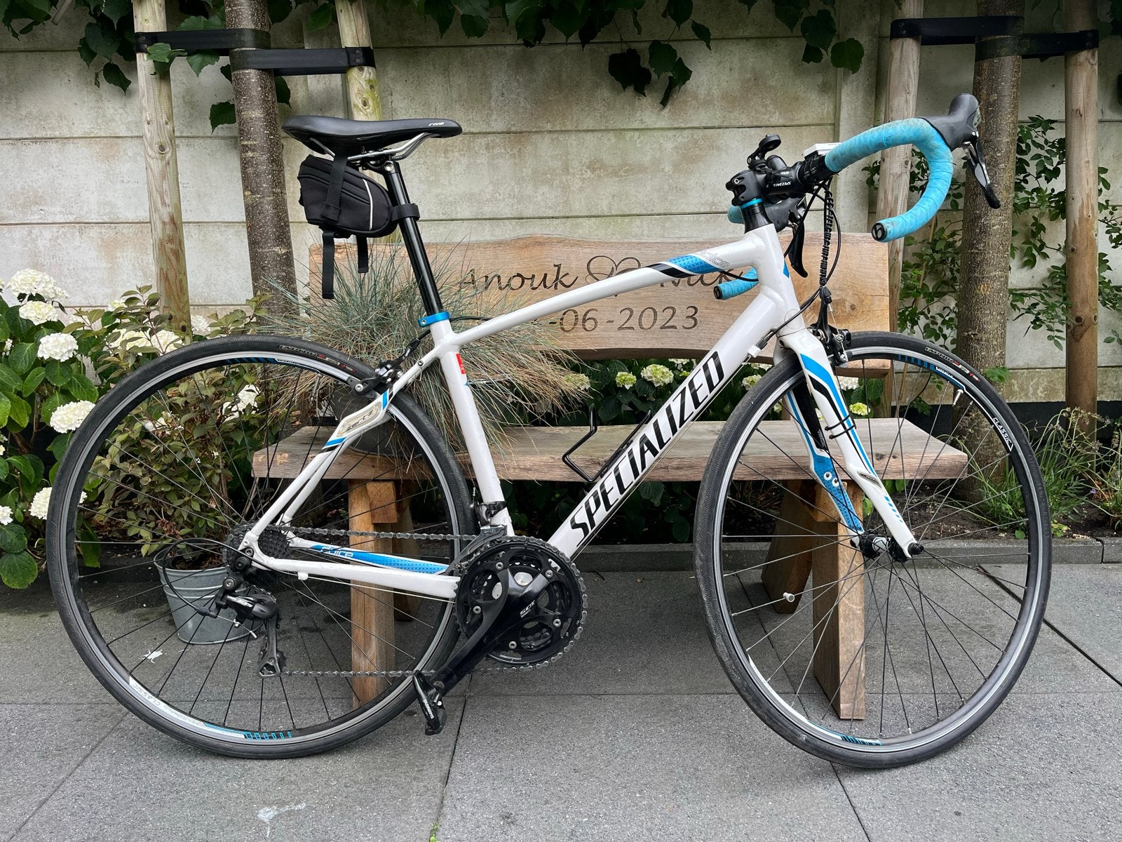 Specialized Dolce racefiets Shimano 105, framemaat 54cm, Fietsen en Brommers, Fietsen | Racefietsen, 28 inch, Gebruikt, Velgrem