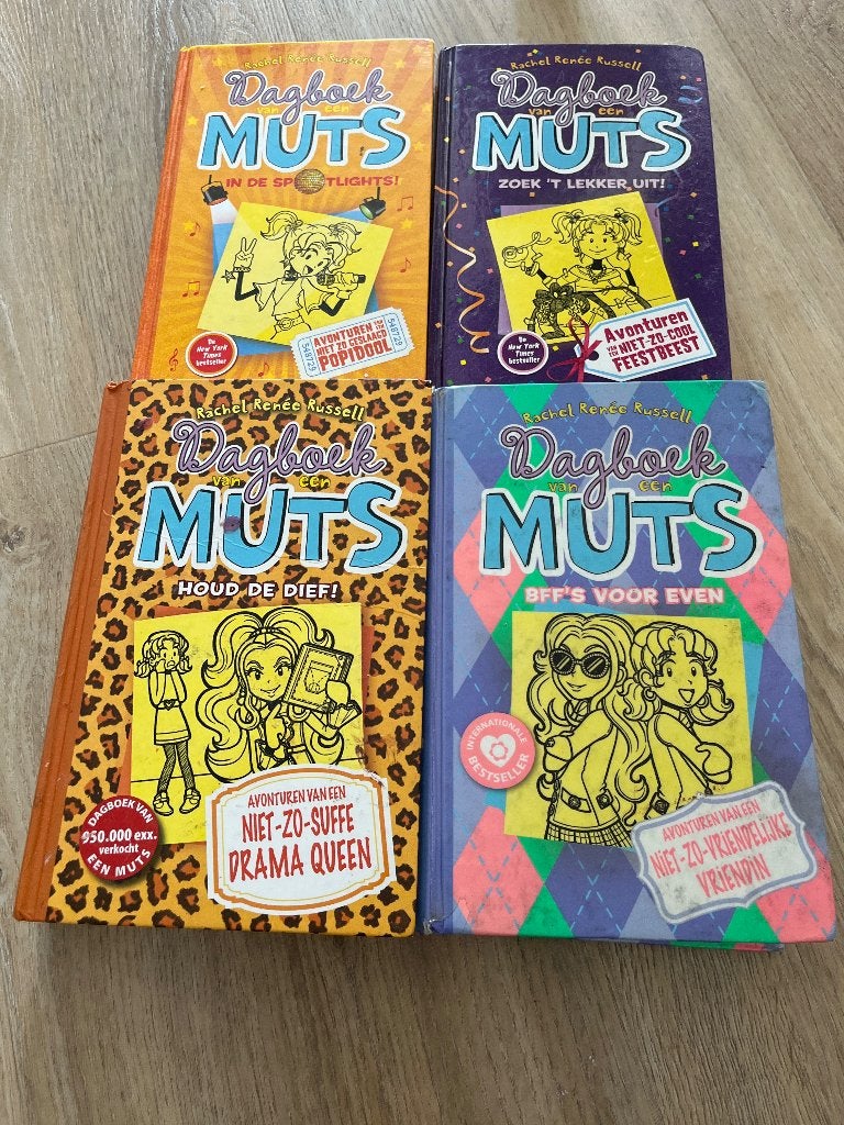 4x Dagboek van een Muts, Ophalen of Verzenden, Gelezen, Fictie algemeen
