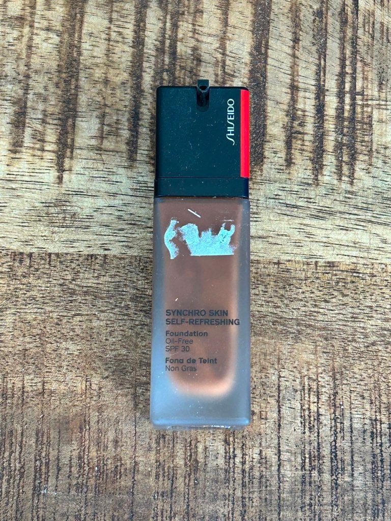 Shiseido Synchro Skin 550 Jasper, Bruin, Gehele gezicht, Nieuw, Ophalen of Verzenden