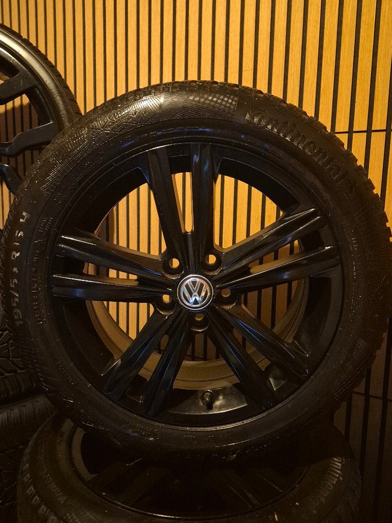 VW Polo 2G Sebring R-line 16 inch originele  set velgen, Auto-onderdelen, Banden en Velgen, Ophalen, Gebruikt, 15 inch, Velg(en)