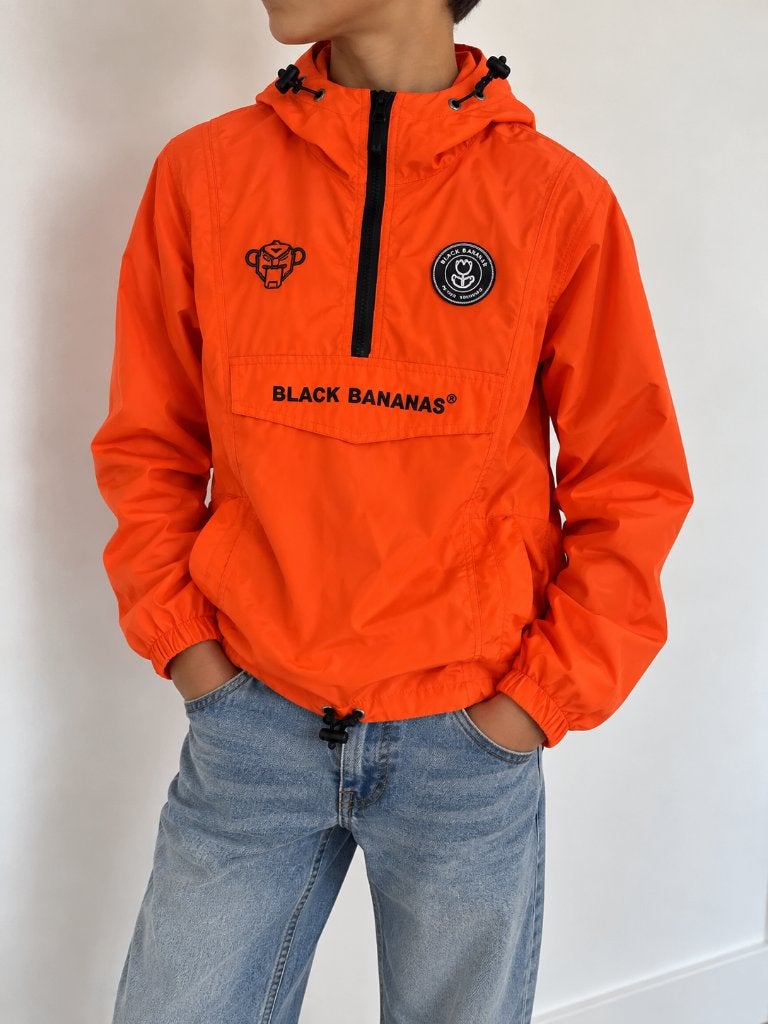 Black Bananas jongens windbreaker tussenjas oranje maat 15, Kinderen en Baby's, Verzenden, Jongen of Meisje, Zo goed als nieuw