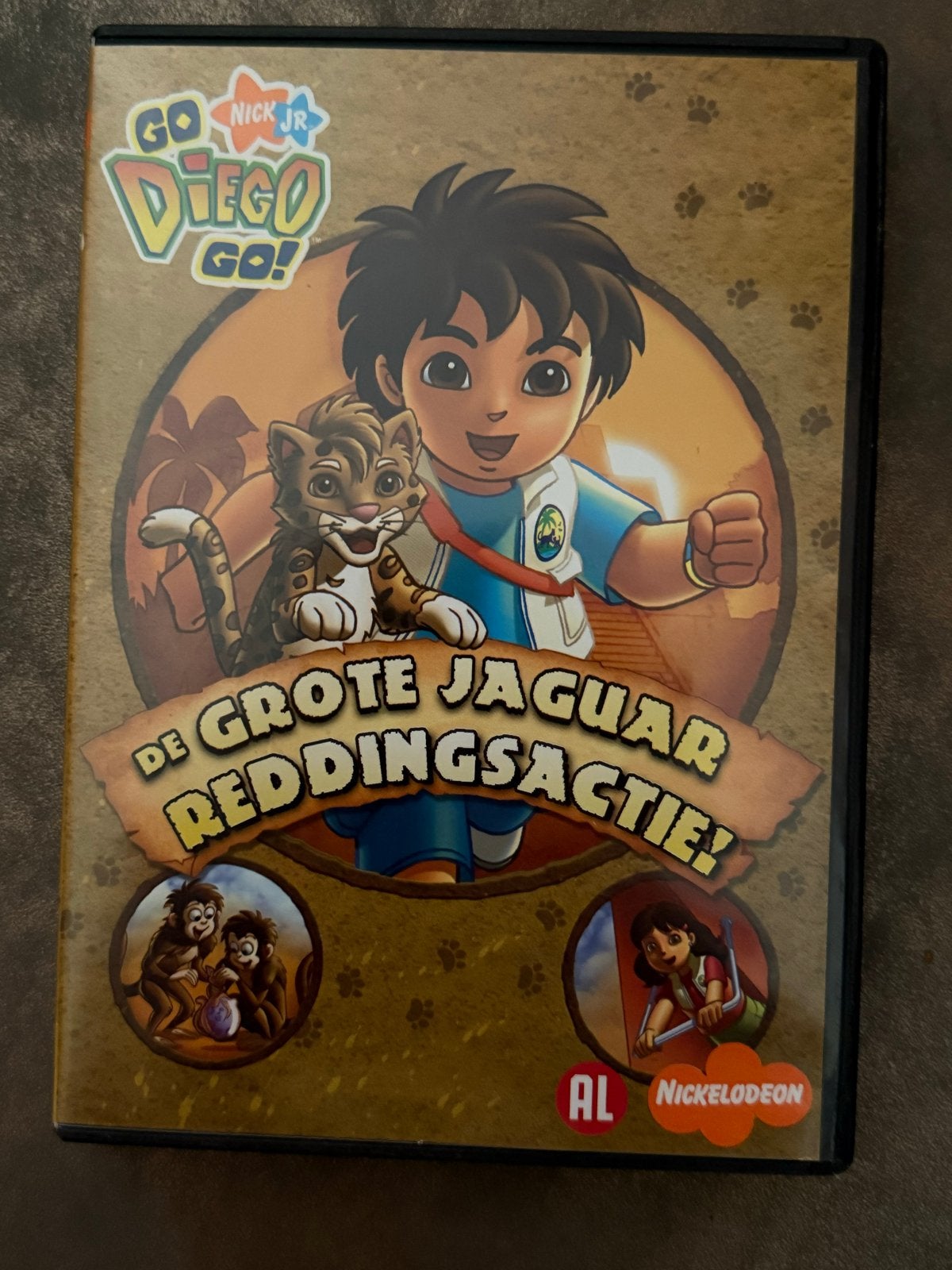 Go Diego Go! De Grote Jaguar Reddingsactie! DVD, Cd's en Dvd's, Dvd's | Kinderen en Jeugd, Alle leeftijden, Ophalen of Verzenden