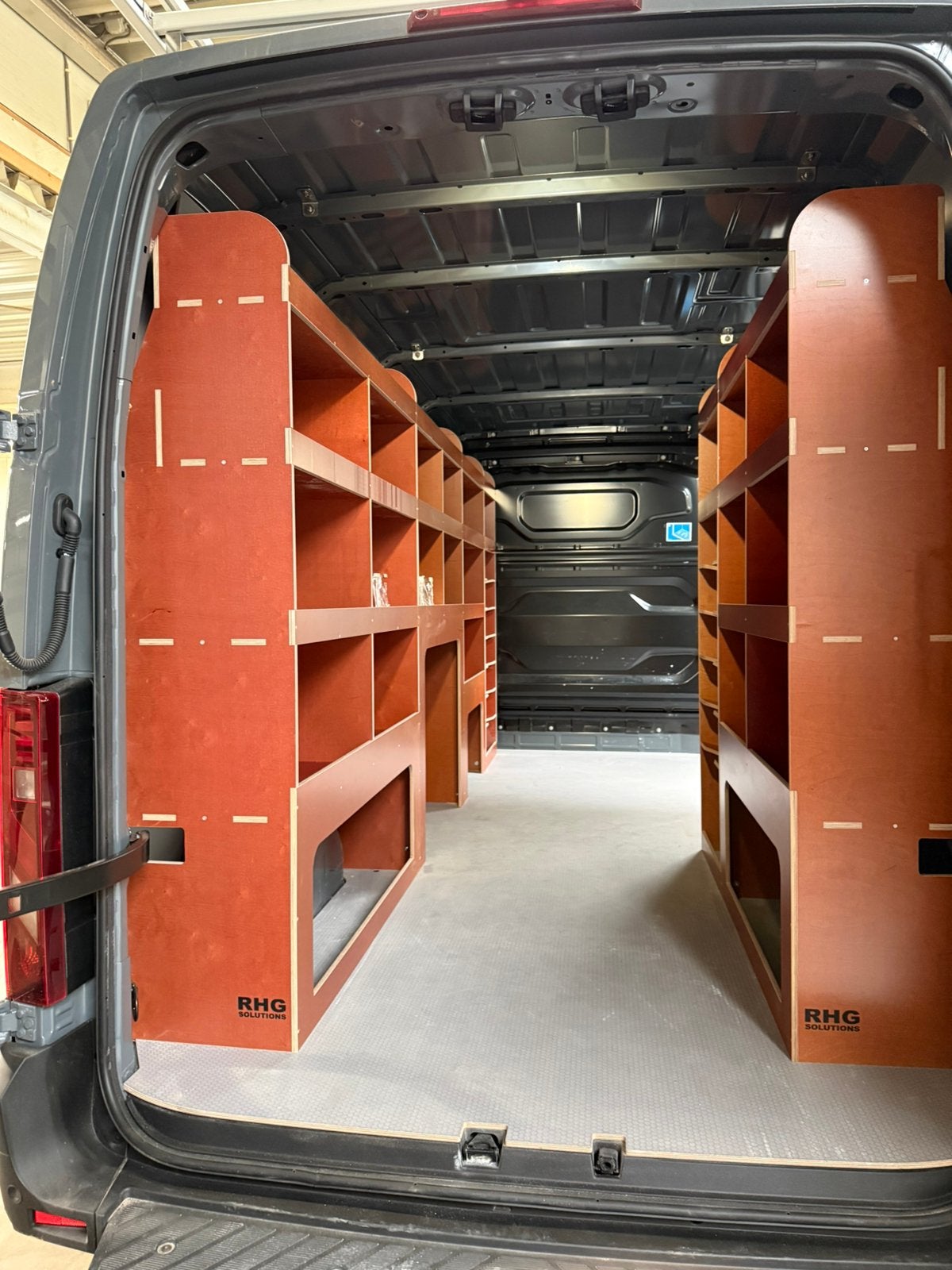 Renault Master bus betimmering, houten stelling werkbus, Auto diversen, Ophalen, Nieuw, Nvt, Nvt