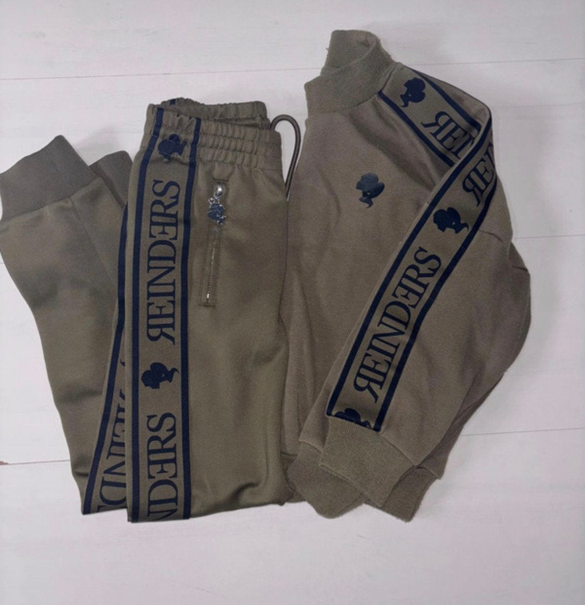 Reinders pak, Kleding | Dames, Huispakken, Ophalen of Verzenden, Gedragen, Maat 34 (XS) of kleiner, Groen