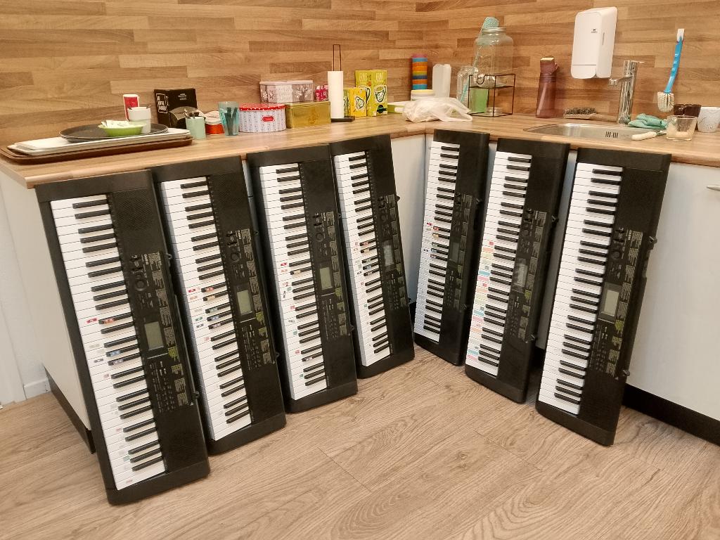 Casio CTK-1100 keyboards, Ophalen, Gebruikt, 61 toetsen, Casio