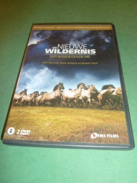 De nieuwe wildernis Mark Verkerk Rubin Smit In folie 2 dvd, Alle leeftijden, Verzenden, Nieuw in verpakking, Natuur