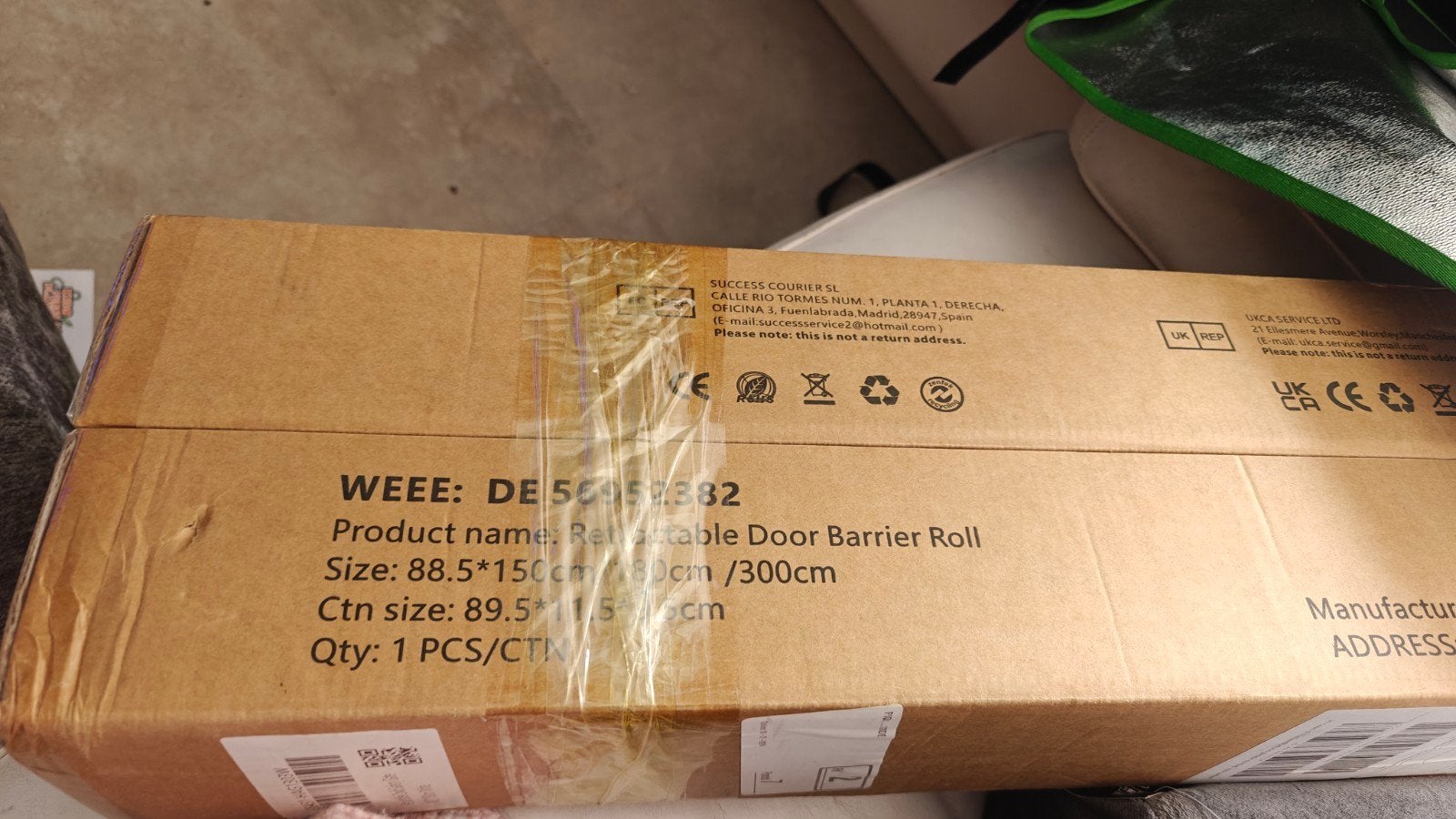 2x Intrekbaar Traphekje - nieuw, Overige materialen, Nieuw, Oprolhekje, Ophalen of Verzenden