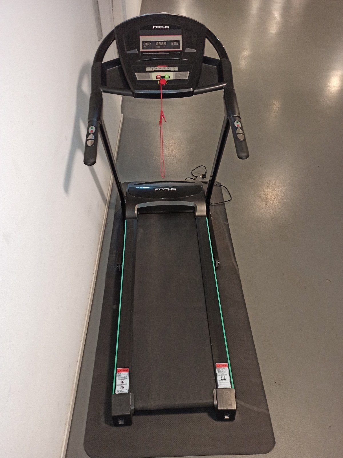 Prima staat Loopband Focus Fitness Jet 2 + Vloermat, Ophalen