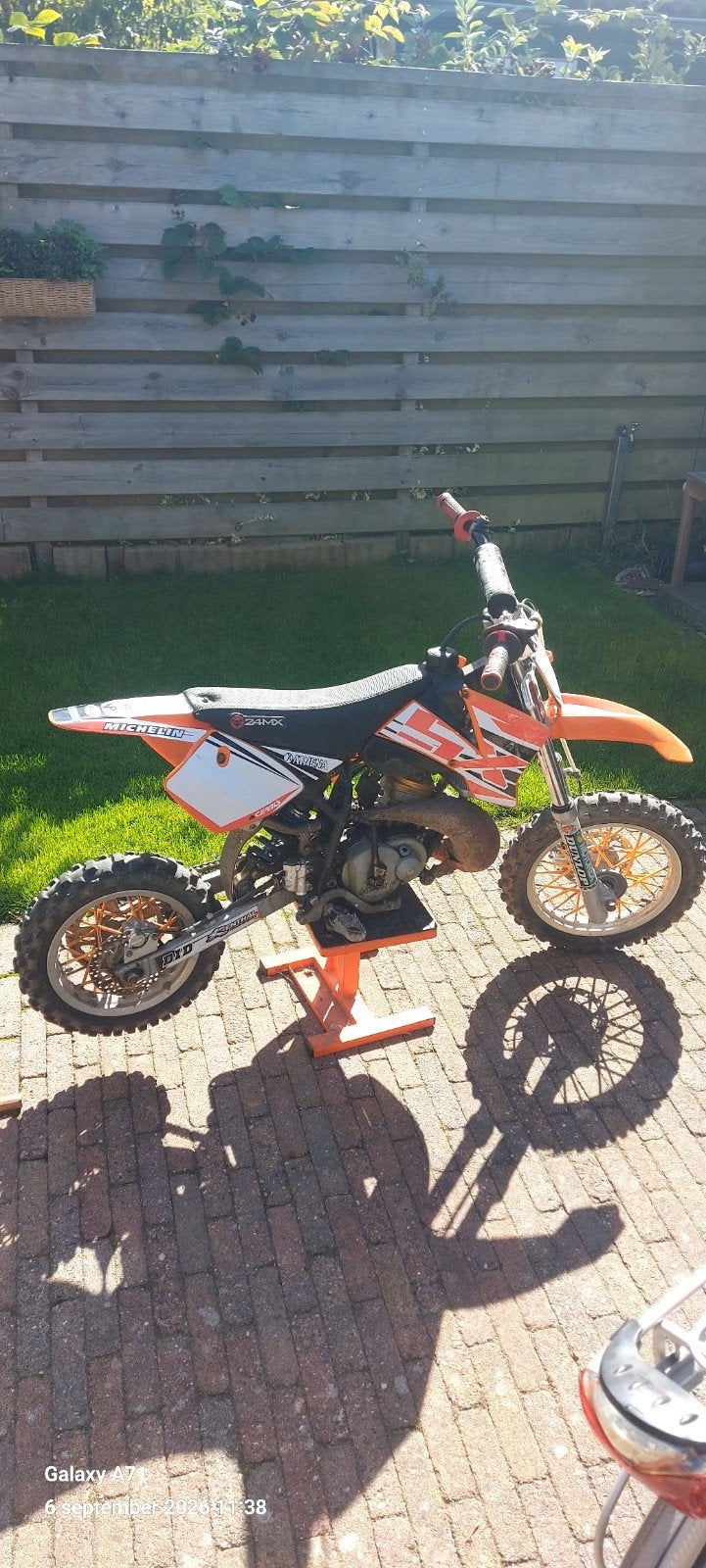 KTM SX 50 Mini Crossmotor, Ophalen