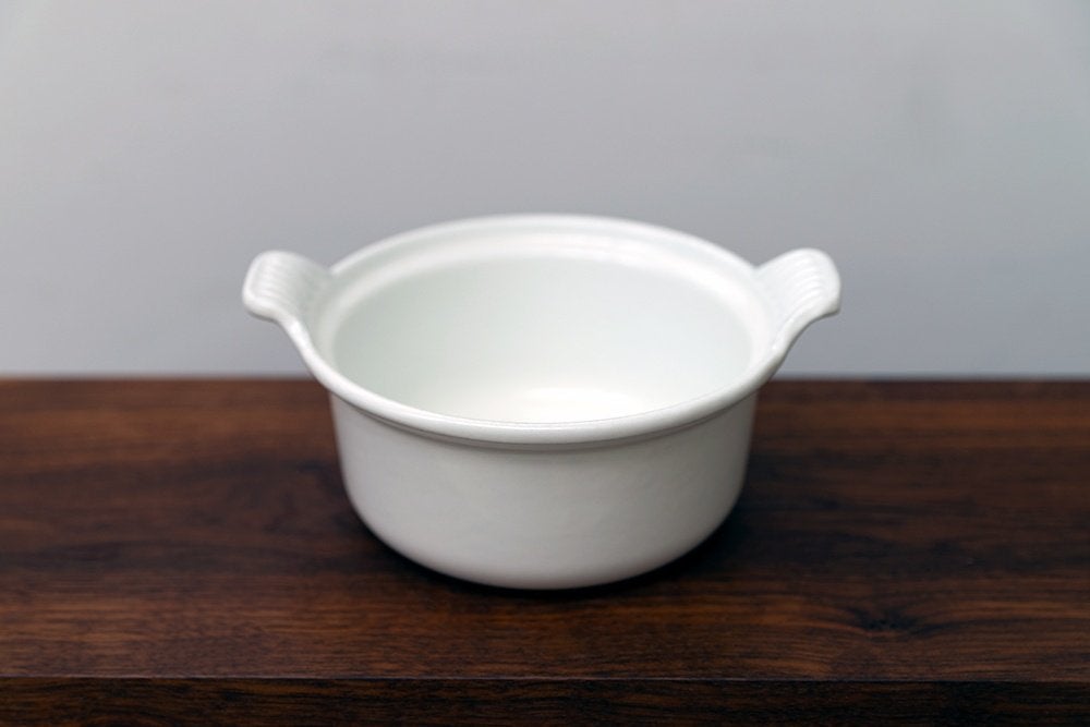 Le Creuset kleine pan / ovenschaal nr.14, Gietijzer, Overige typen, Le Creuset, Ophalen of Verzenden