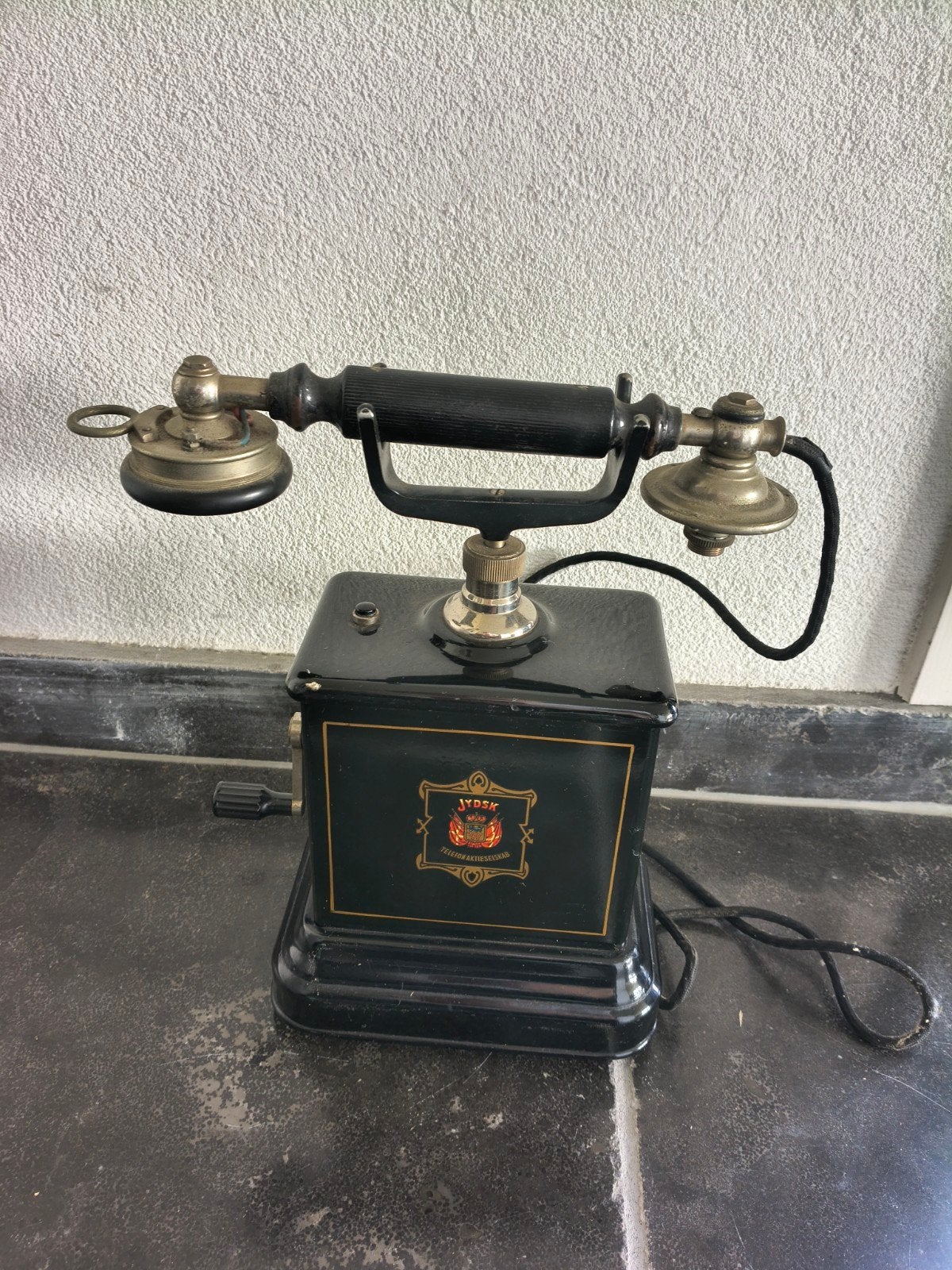 Antieke Telefoon - Jydsk Telefon-Aktieselskab, Antiek en Kunst, Ophalen of Verzenden